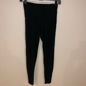 pink black leggings